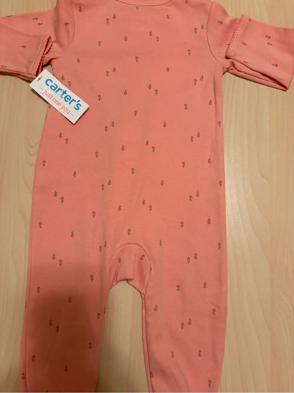 NWT Carter's Little Sister and Halloween Pumpkin Ghost Footed One-Piece 9 Months